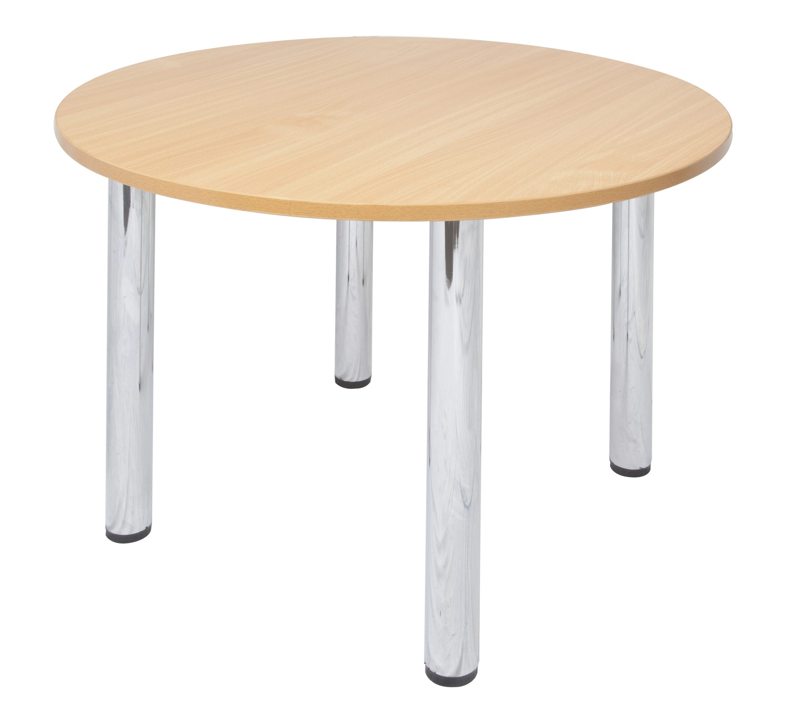 Chrome Leg Round Table