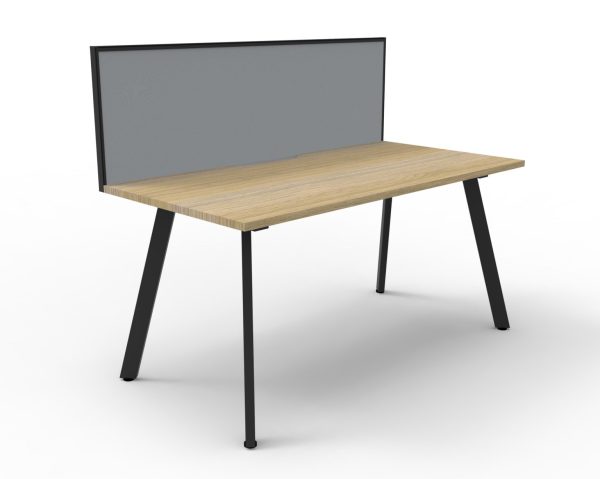 Eternity Single Sided Workstation with Screens