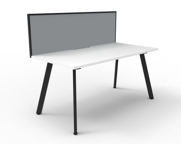 Eternity Single Sided Workstation with Screens - Image 18