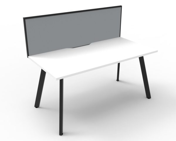 Eternity Single Sided Workstation with Screens - Image 21