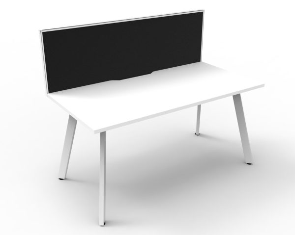 Eternity Single Sided Workstation with Screens - Image 29