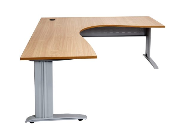 Span Beech Corner Workstations - Image 5