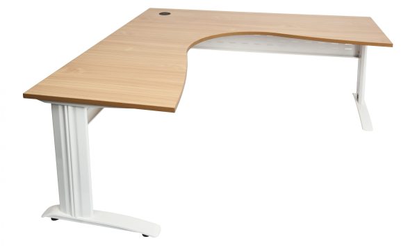 Span Beech Corner Workstations - Image 3